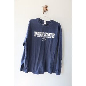 Penn State Nittany Lions‎ Long Sleeve Tee Navy NCAA Adult XL